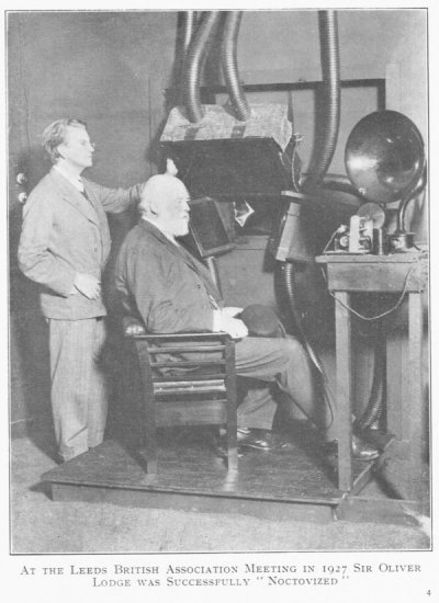 Baird's 'Noctovision' demonstration