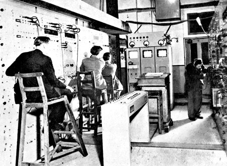 BBC engineers in 1936