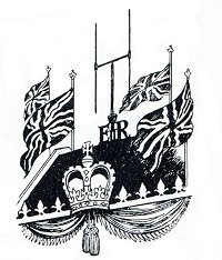 Coronation TV drawing 1953
