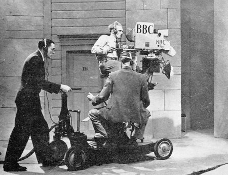 Early BBC tv camera