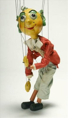 Mr Turnip puppet